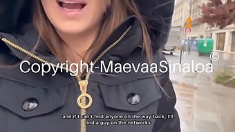 Maevaa Sinaloa'S Hardcore Adventure In Paris - Double Facial And Big Cock