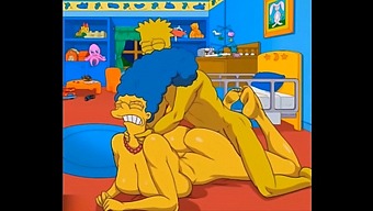 Marge'S Erotic Anal Adventure In Hentai-Inspired Video
